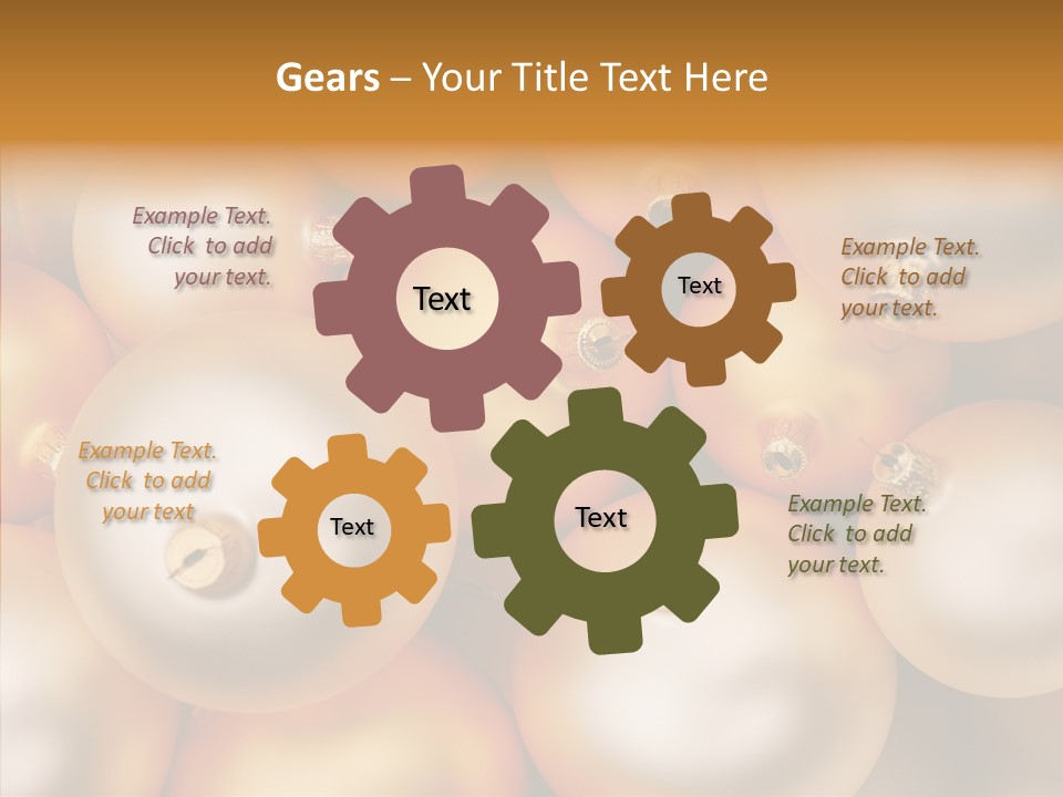 Gold Reflection Tradition PowerPoint Template