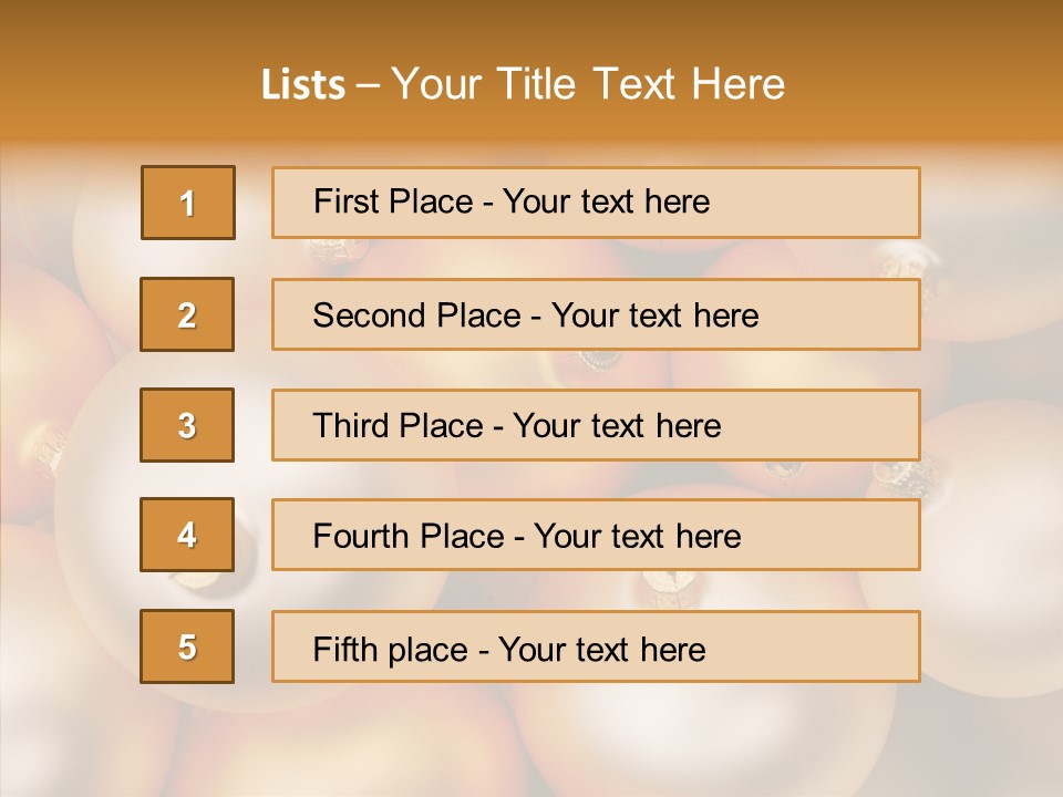 Gold Reflection Tradition PowerPoint Template