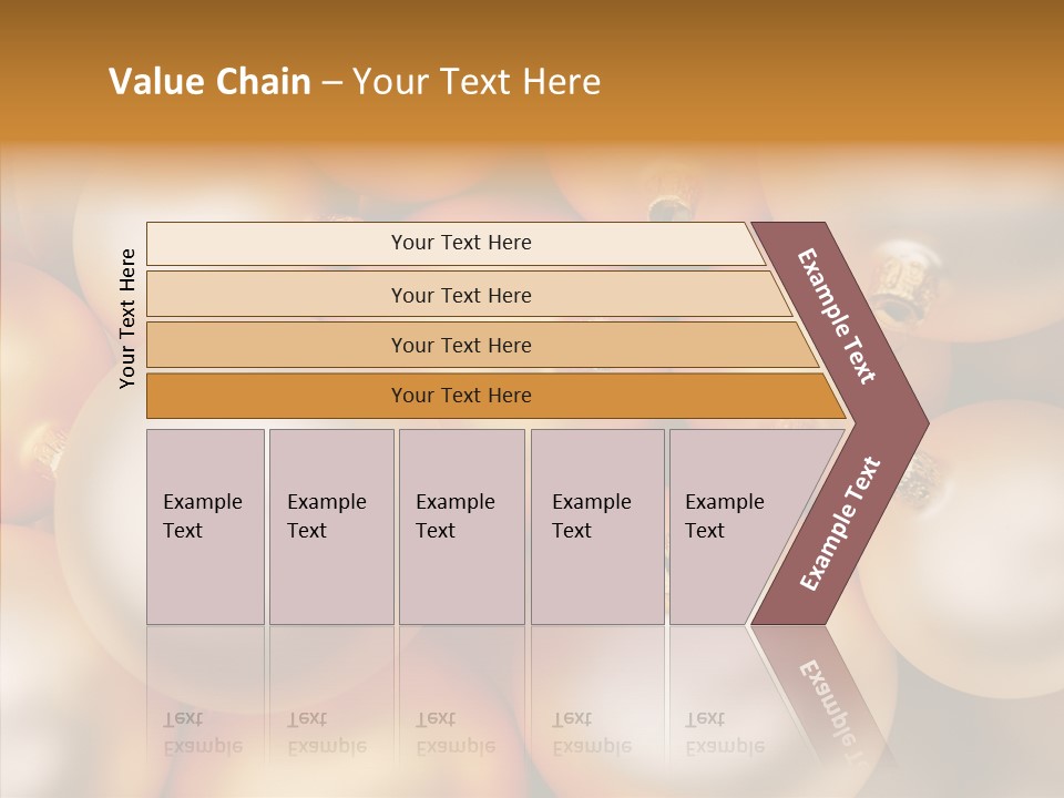 Gold Reflection Tradition PowerPoint Template