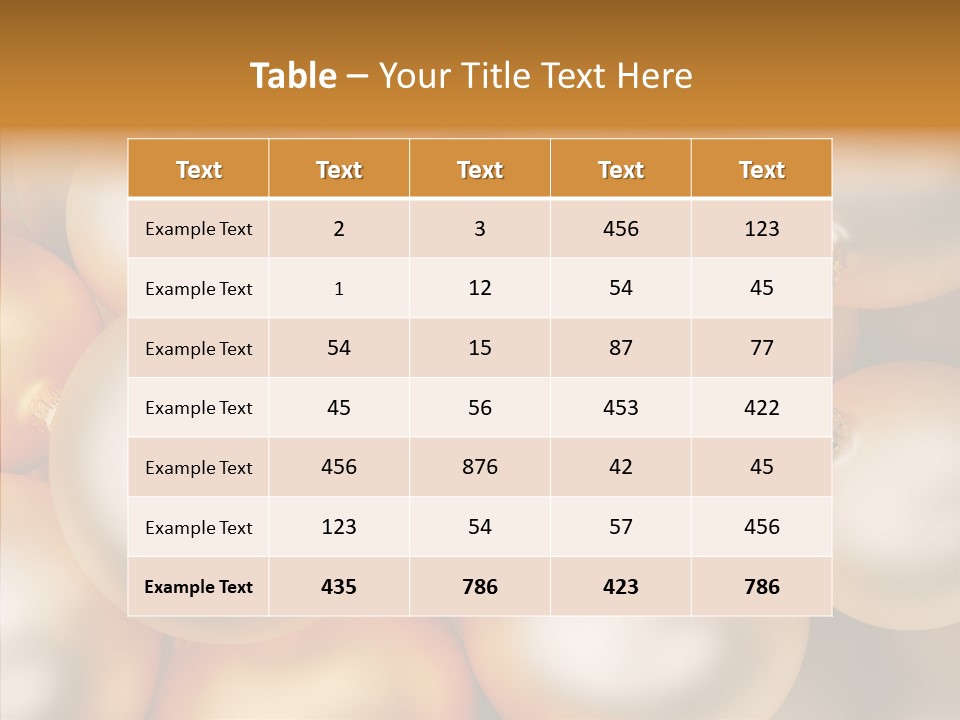 Gold Reflection Tradition PowerPoint Template