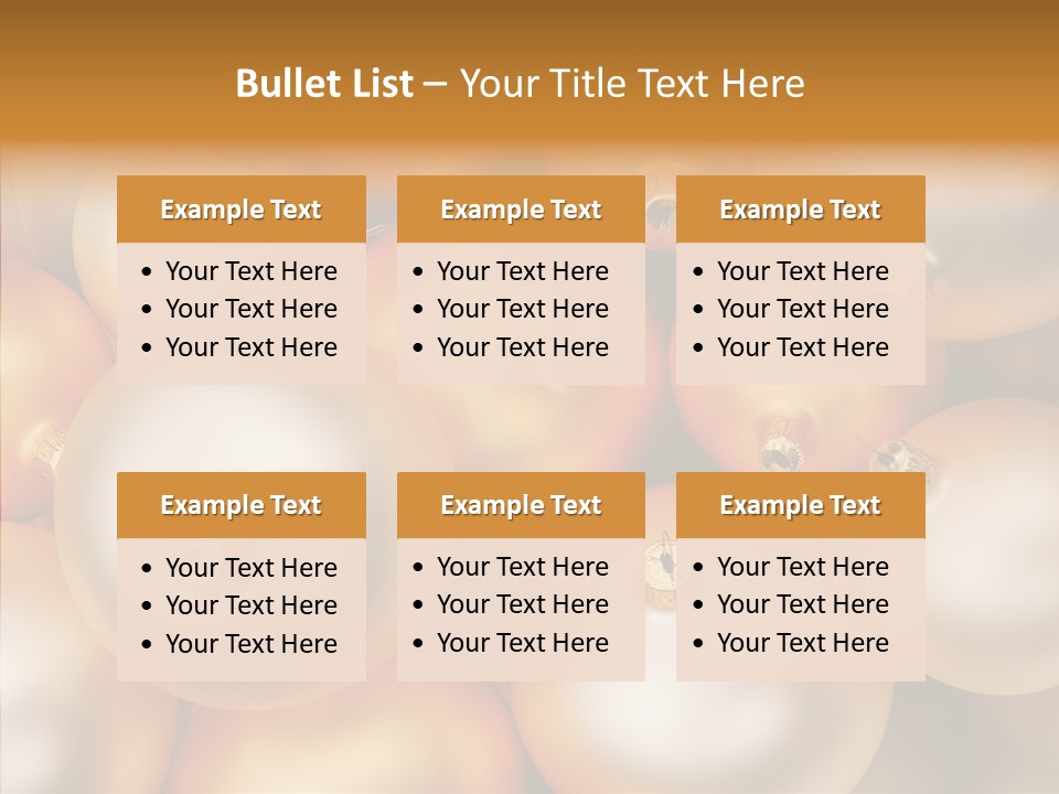Gold Reflection Tradition PowerPoint Template