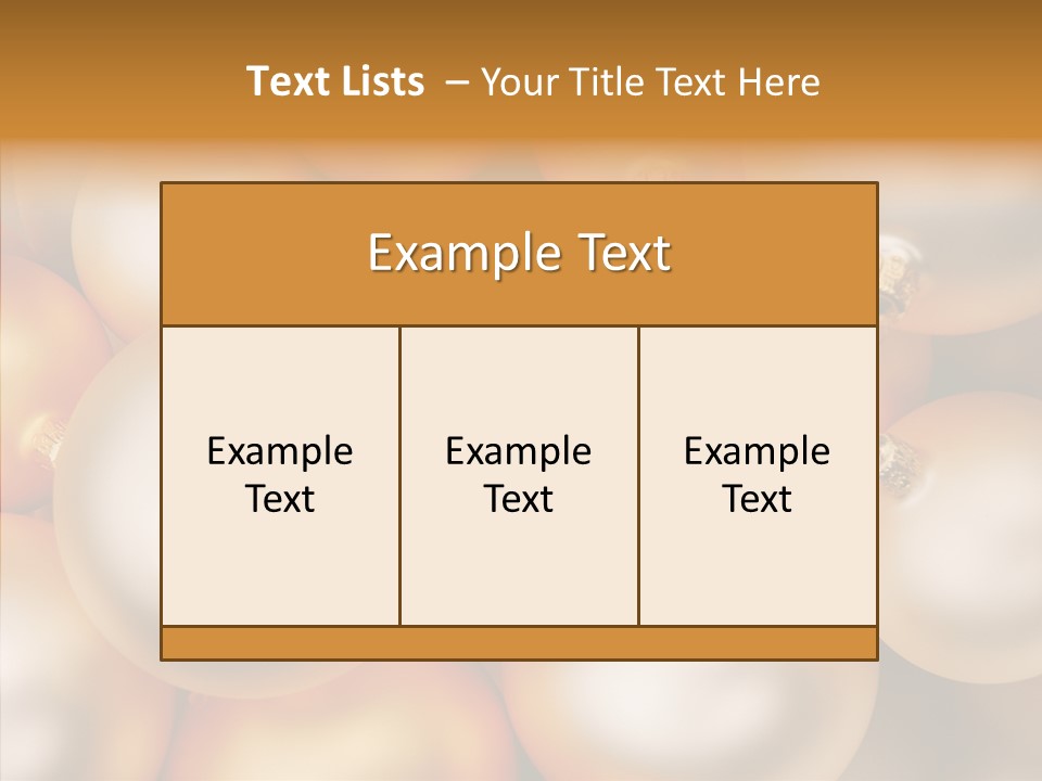 Gold Reflection Tradition PowerPoint Template