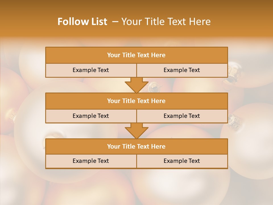 Gold Reflection Tradition PowerPoint Template
