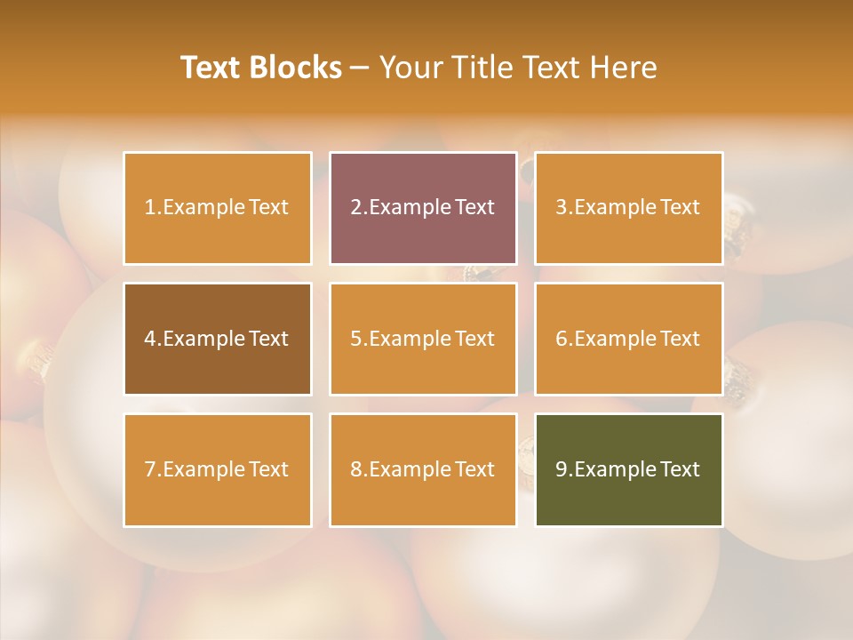 Gold Reflection Tradition PowerPoint Template