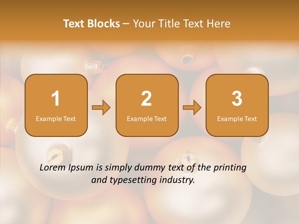 Gold Reflection Tradition PowerPoint Template