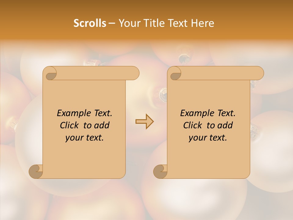 Gold Reflection Tradition PowerPoint Template