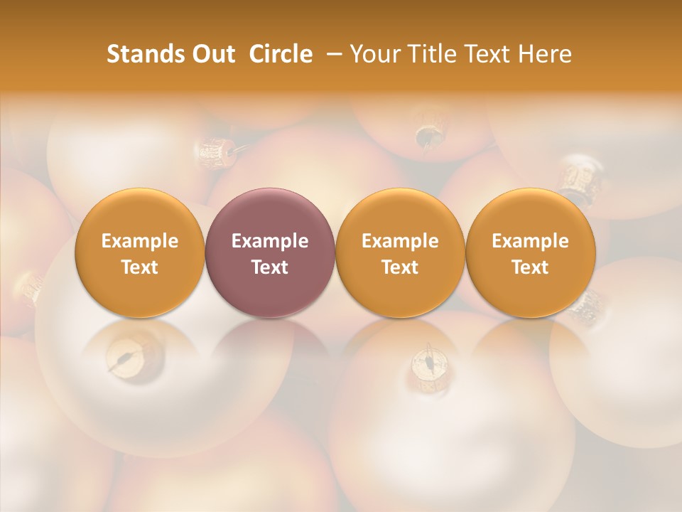Gold Reflection Tradition PowerPoint Template