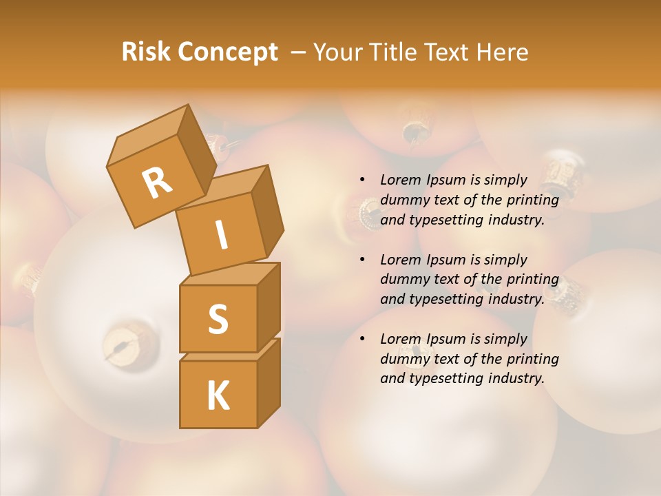 Gold Reflection Tradition PowerPoint Template