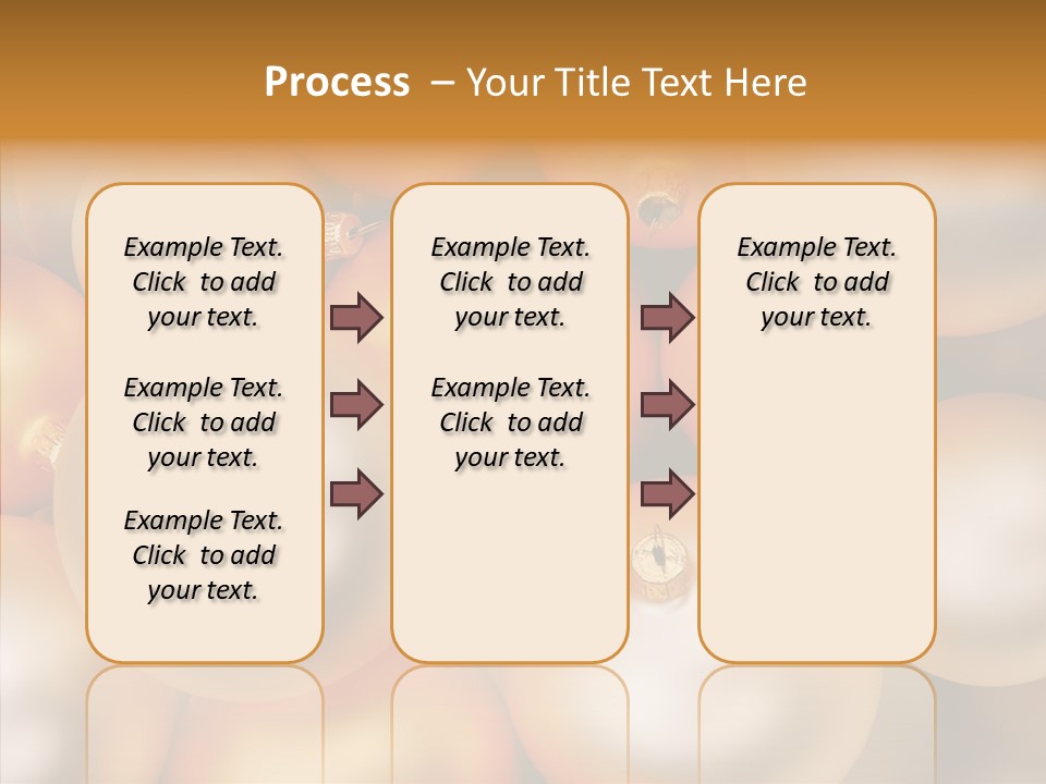 Gold Reflection Tradition PowerPoint Template