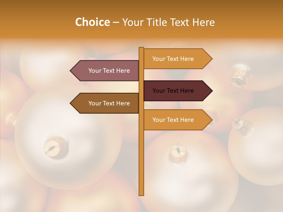 Gold Reflection Tradition PowerPoint Template