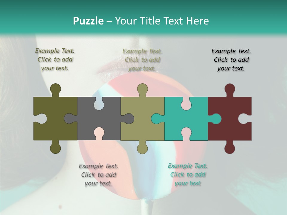 Skin Young Fashionable PowerPoint Template