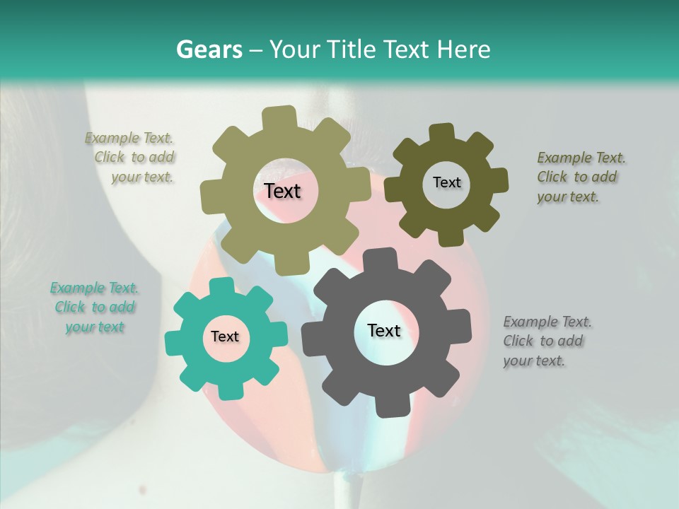 Skin Young Fashionable PowerPoint Template