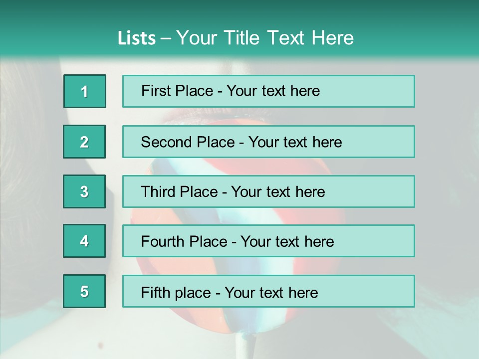 Skin Young Fashionable PowerPoint Template