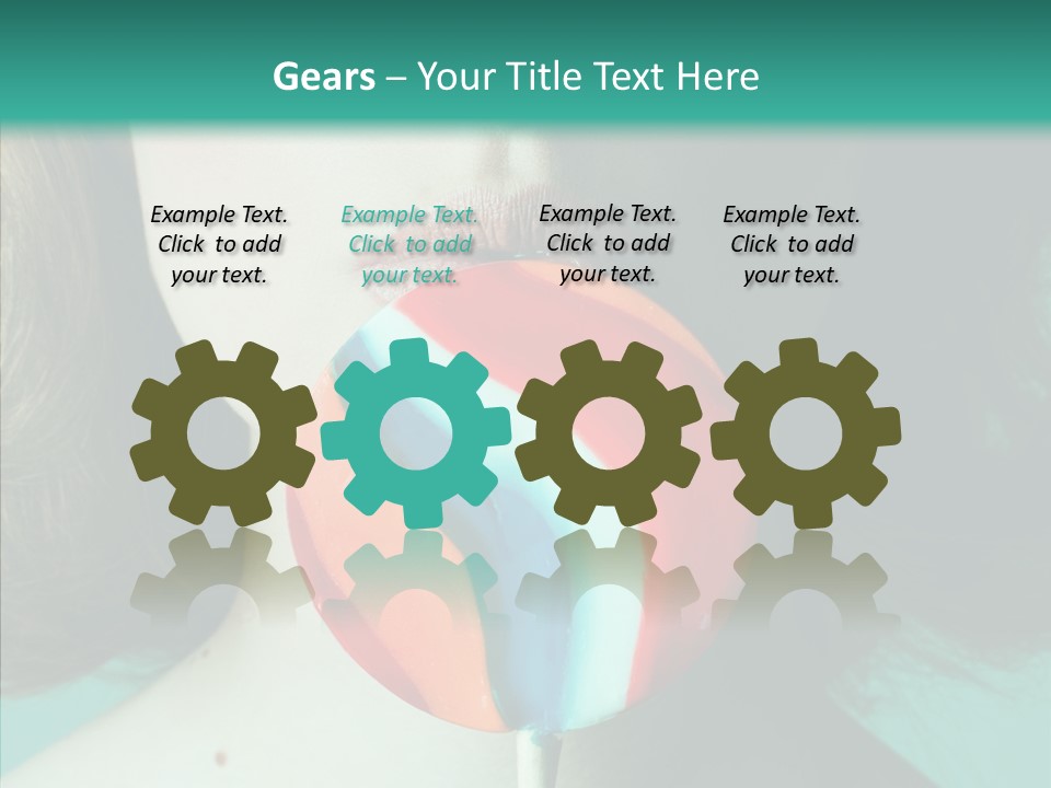 Skin Young Fashionable PowerPoint Template