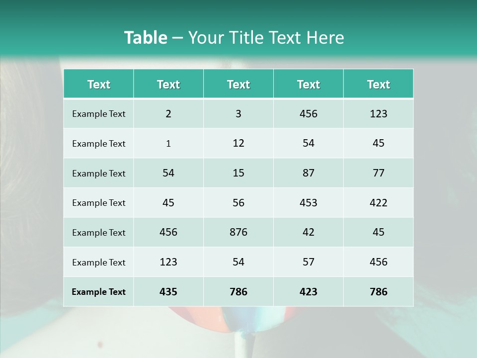 Skin Young Fashionable PowerPoint Template