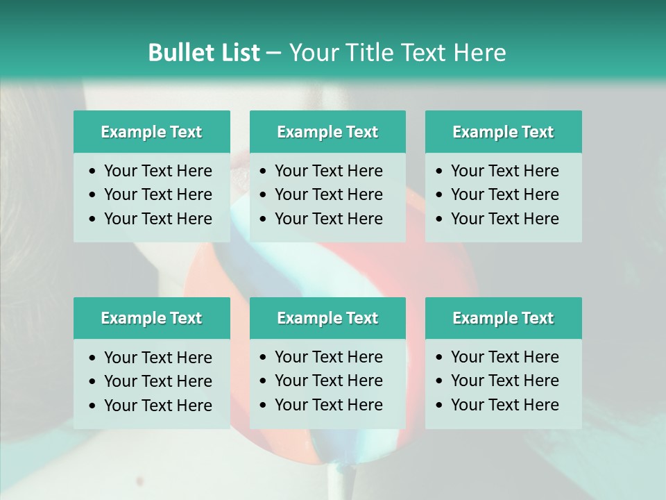 Skin Young Fashionable PowerPoint Template