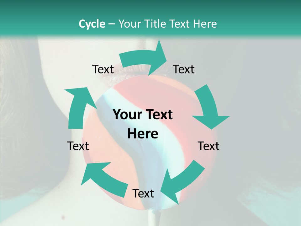 Skin Young Fashionable PowerPoint Template