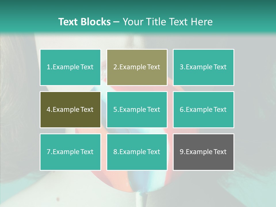 Skin Young Fashionable PowerPoint Template