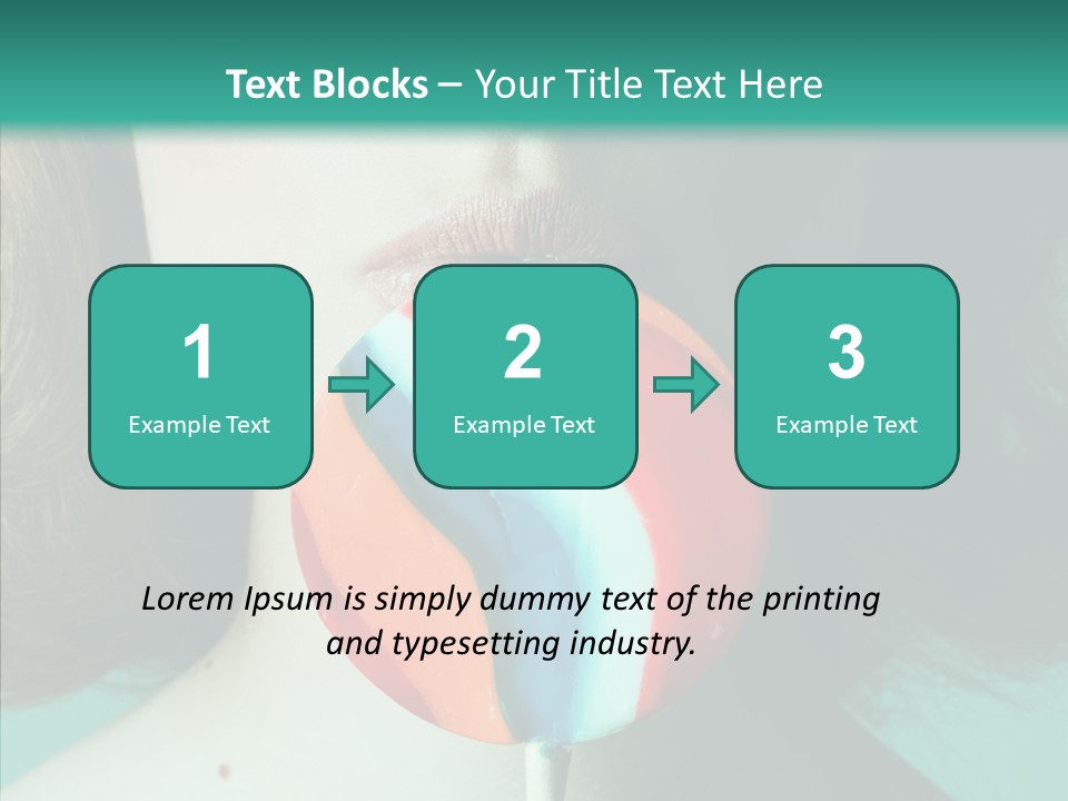 Skin Young Fashionable PowerPoint Template