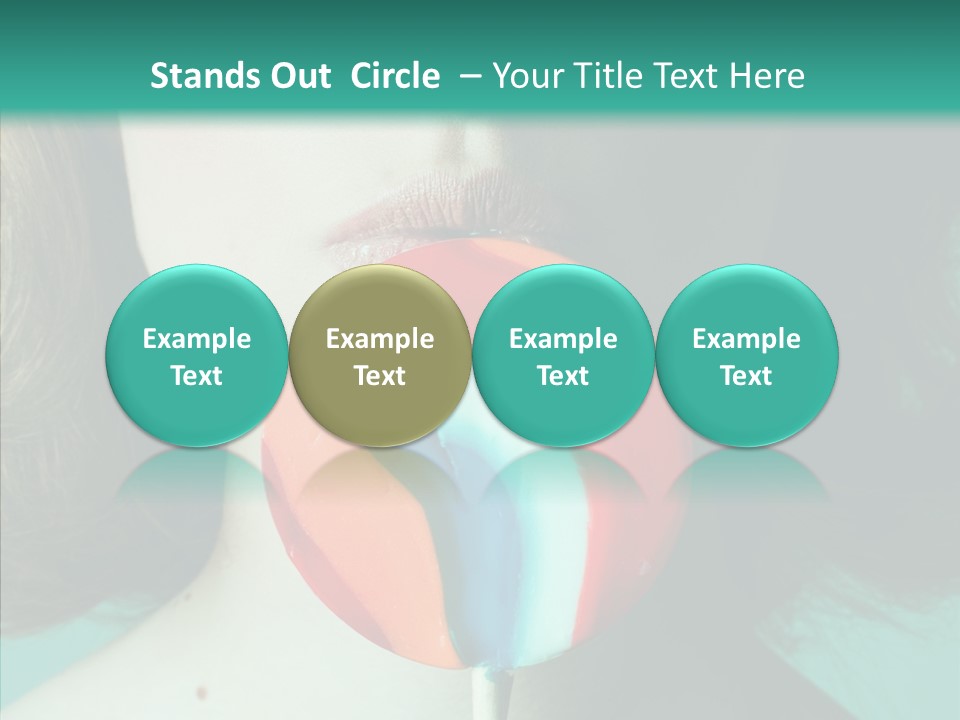 Skin Young Fashionable PowerPoint Template