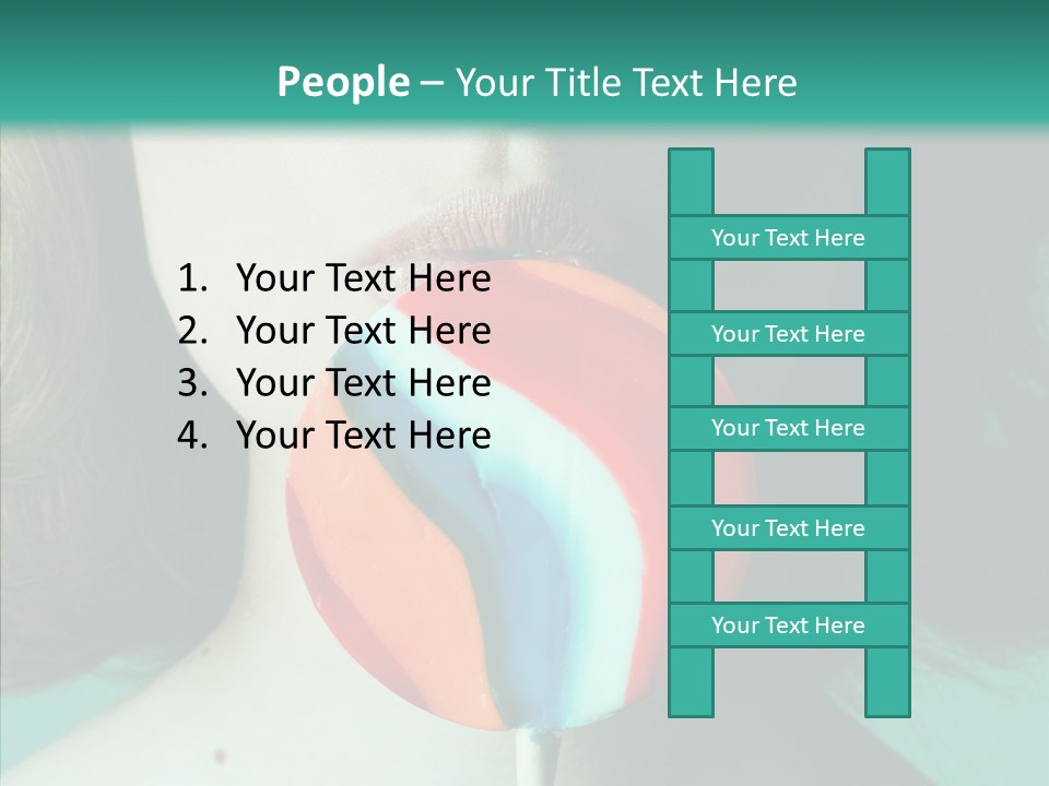 Skin Young Fashionable PowerPoint Template