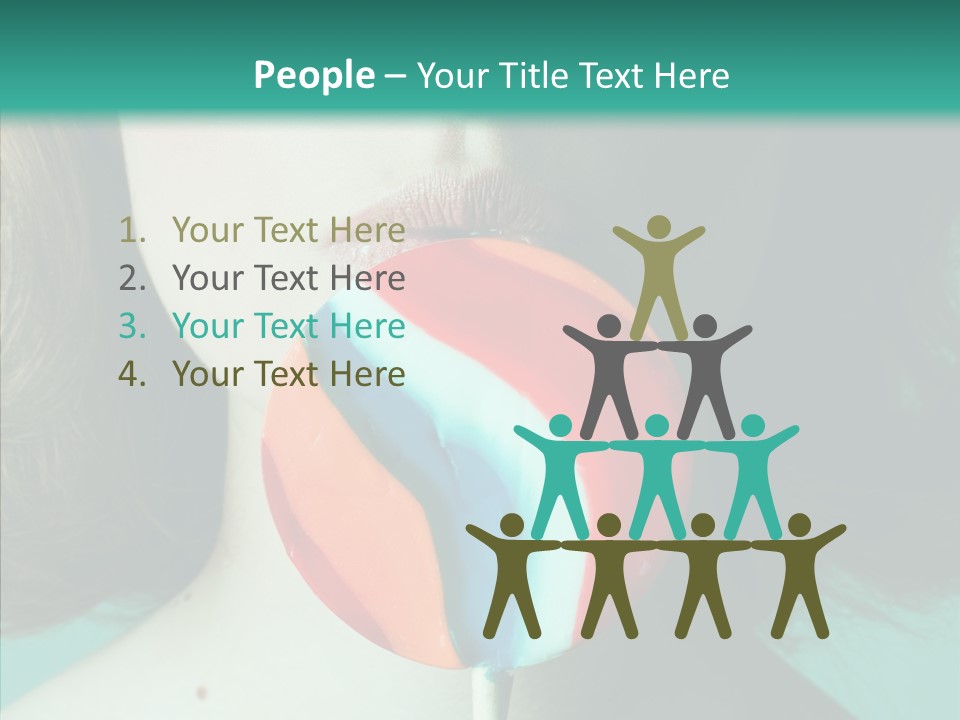 Skin Young Fashionable PowerPoint Template