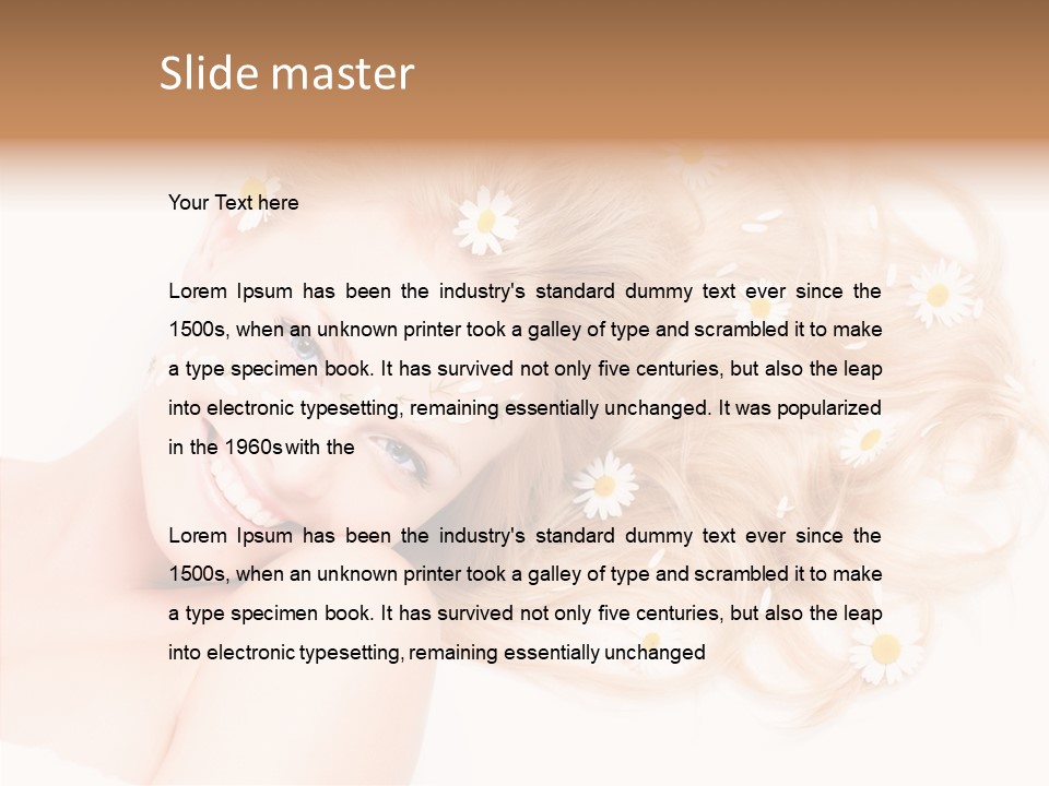 Humor Board Happy PowerPoint Template