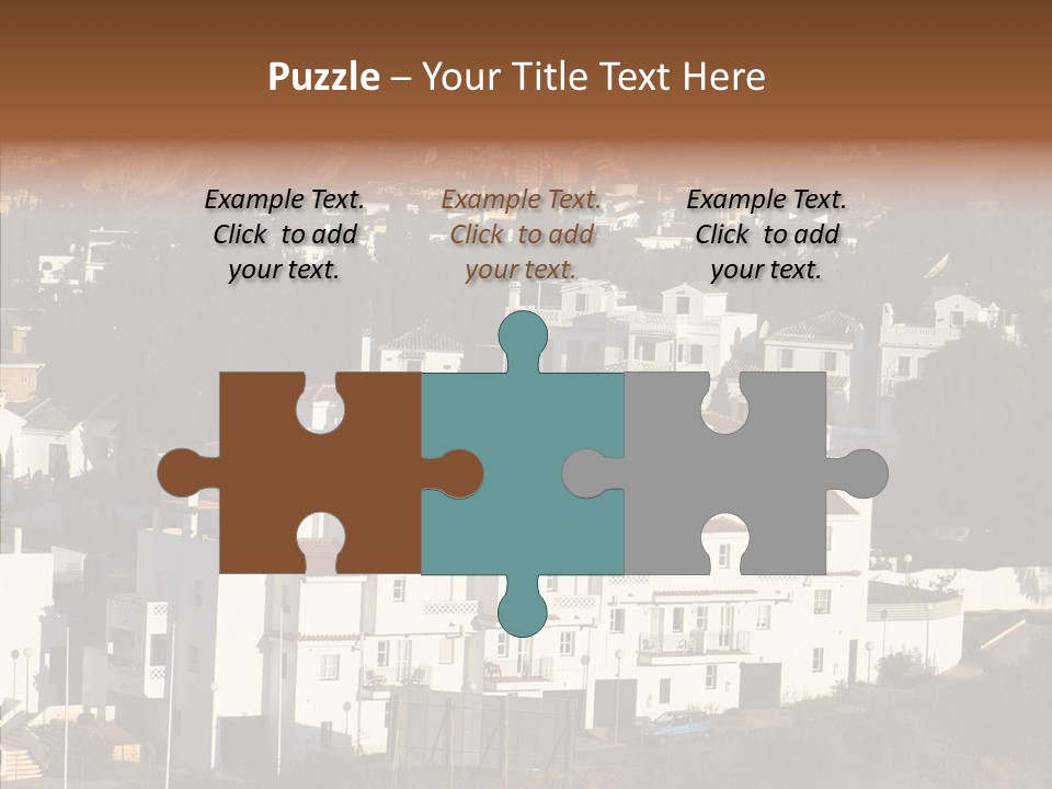 Spain Vista Vacation PowerPoint Template