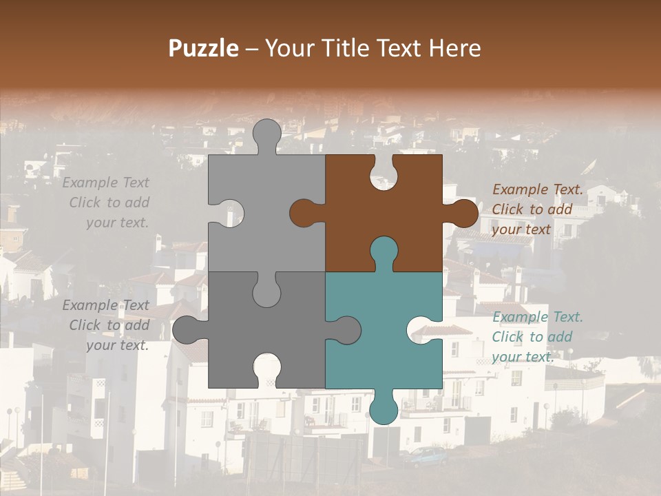 Spain Vista Vacation PowerPoint Template