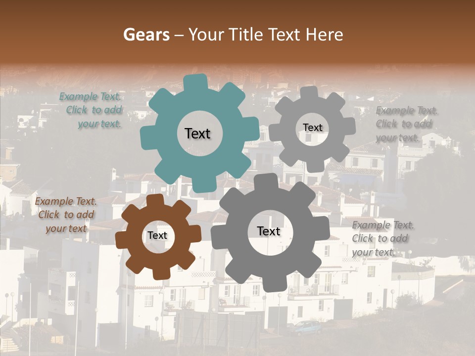 Spain Vista Vacation PowerPoint Template