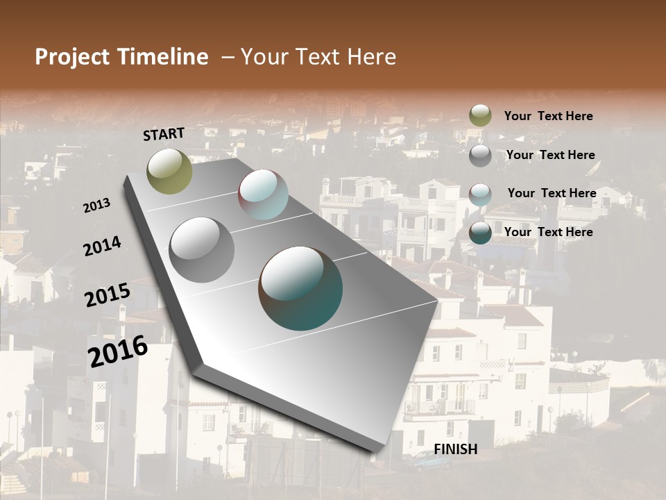 Spain Vista Vacation PowerPoint Template