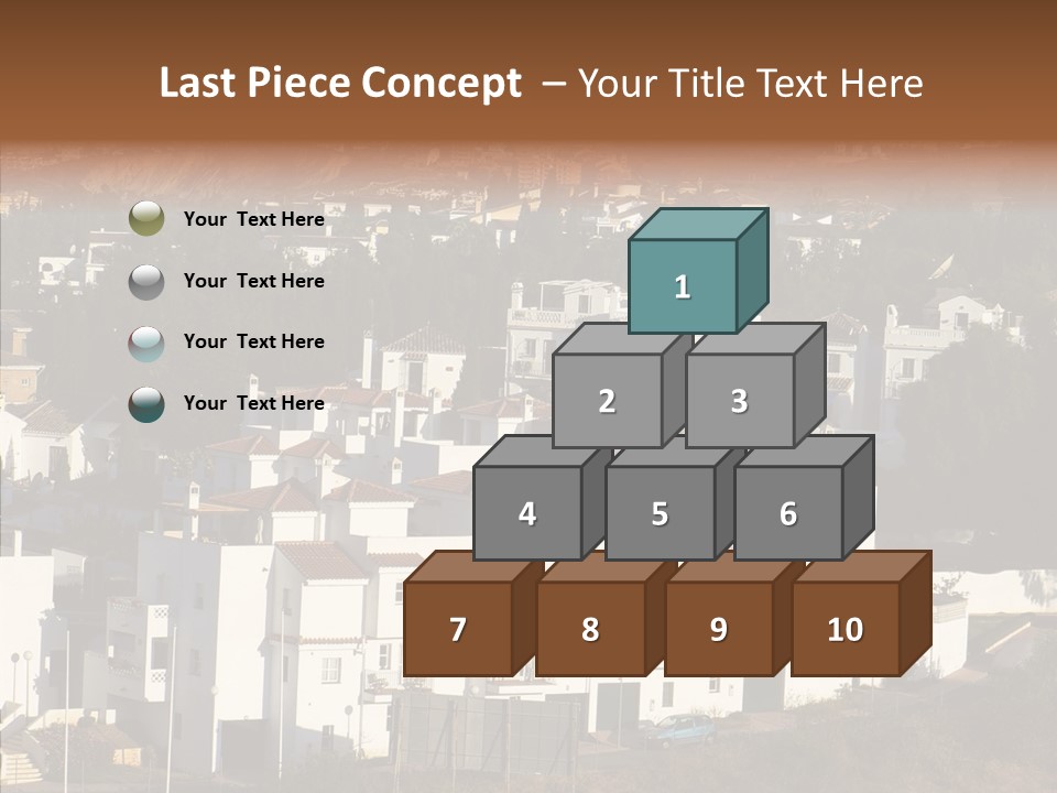 Spain Vista Vacation PowerPoint Template