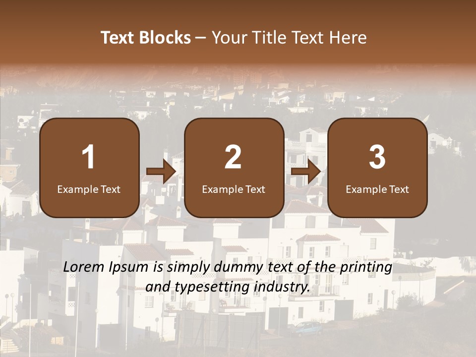 Spain Vista Vacation PowerPoint Template