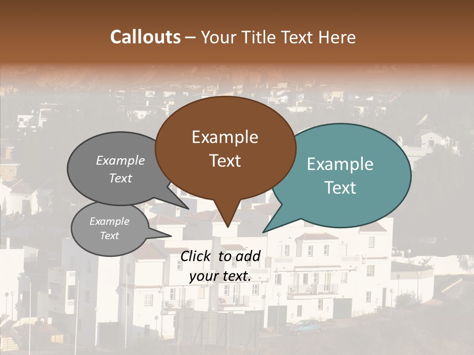 Spain Vista Vacation PowerPoint Template