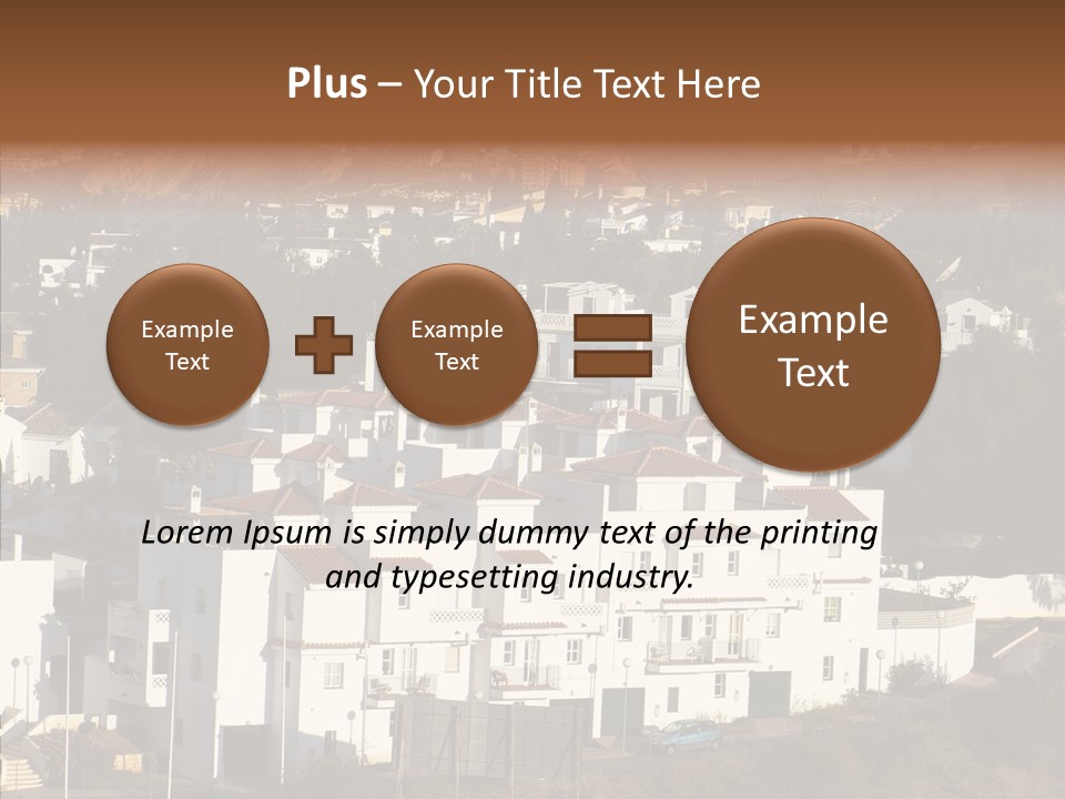 Spain Vista Vacation PowerPoint Template