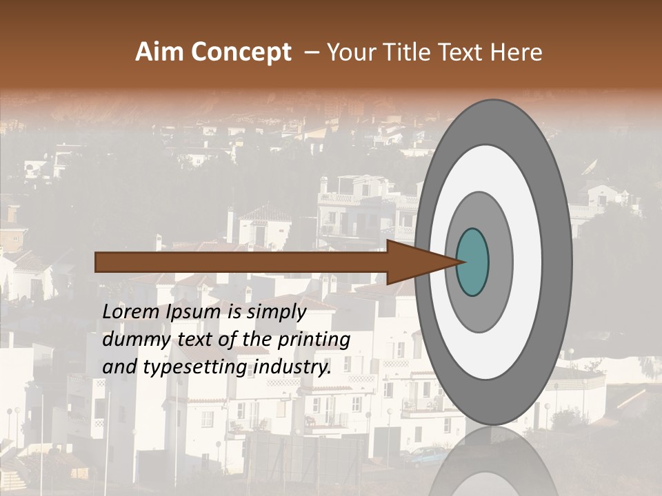 Spain Vista Vacation PowerPoint Template