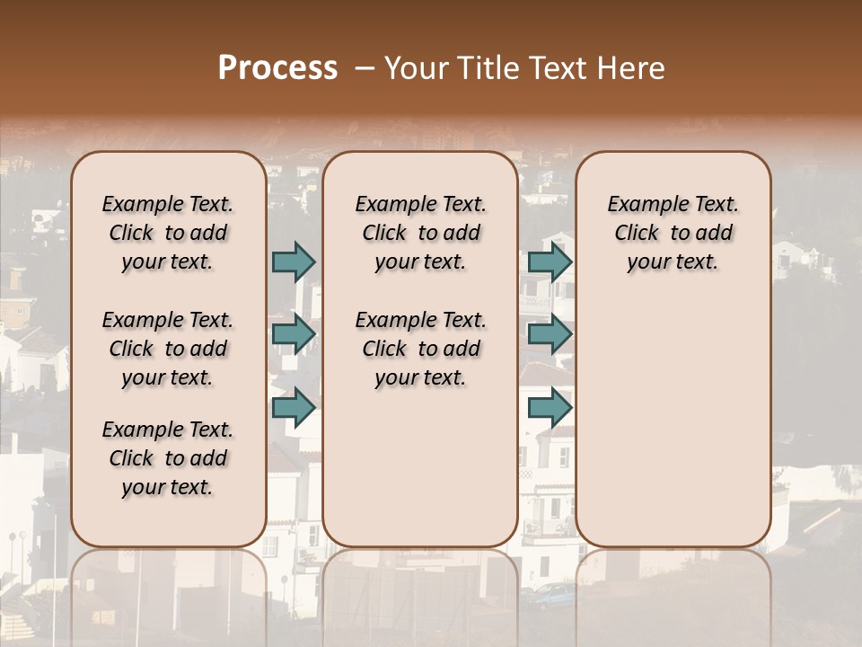 Spain Vista Vacation PowerPoint Template