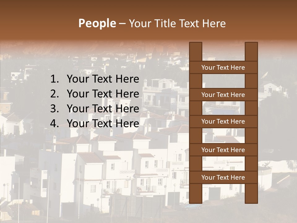 Spain Vista Vacation PowerPoint Template