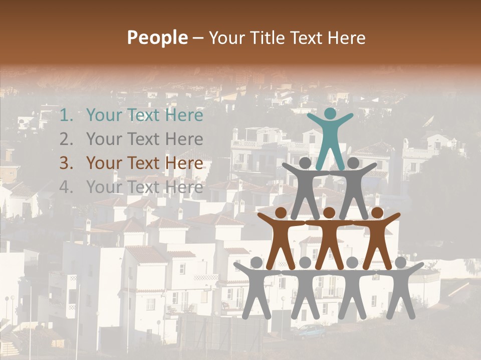 Spain Vista Vacation PowerPoint Template