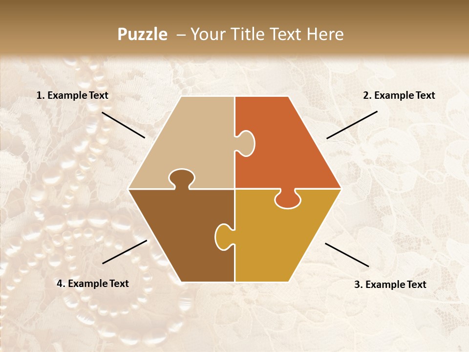 Wedding Bed Celebration PowerPoint Template