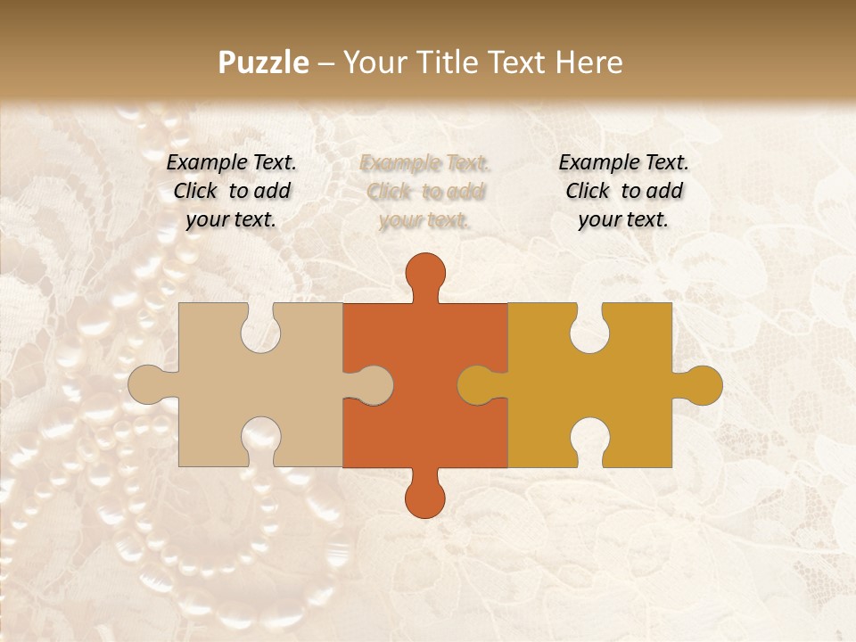 Wedding Bed Celebration PowerPoint Template