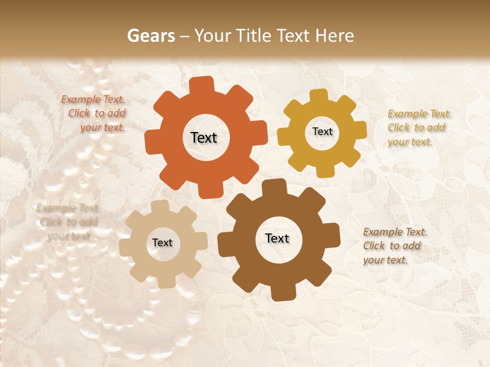 Wedding Bed Celebration PowerPoint Template