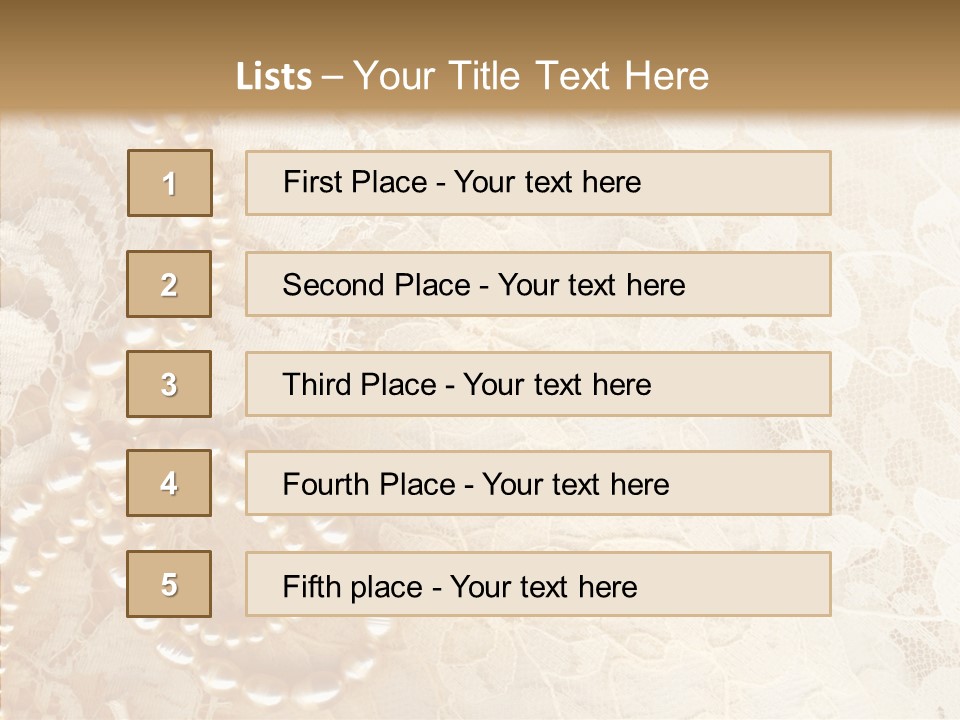 Wedding Bed Celebration PowerPoint Template