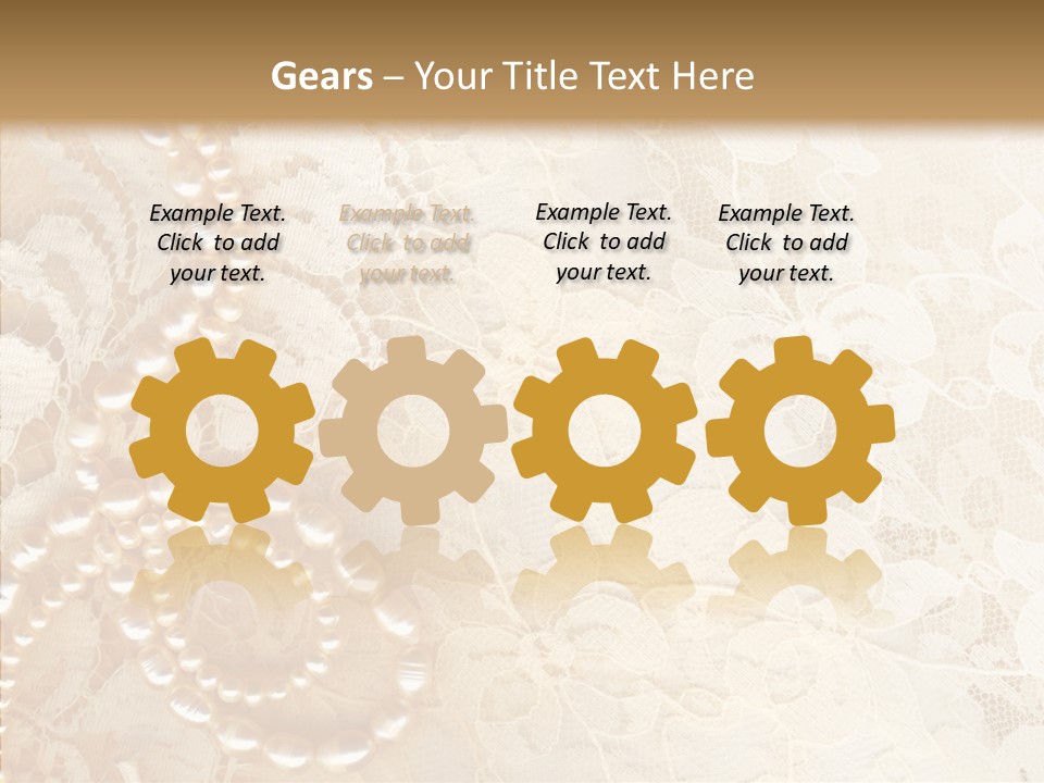 Wedding Bed Celebration PowerPoint Template