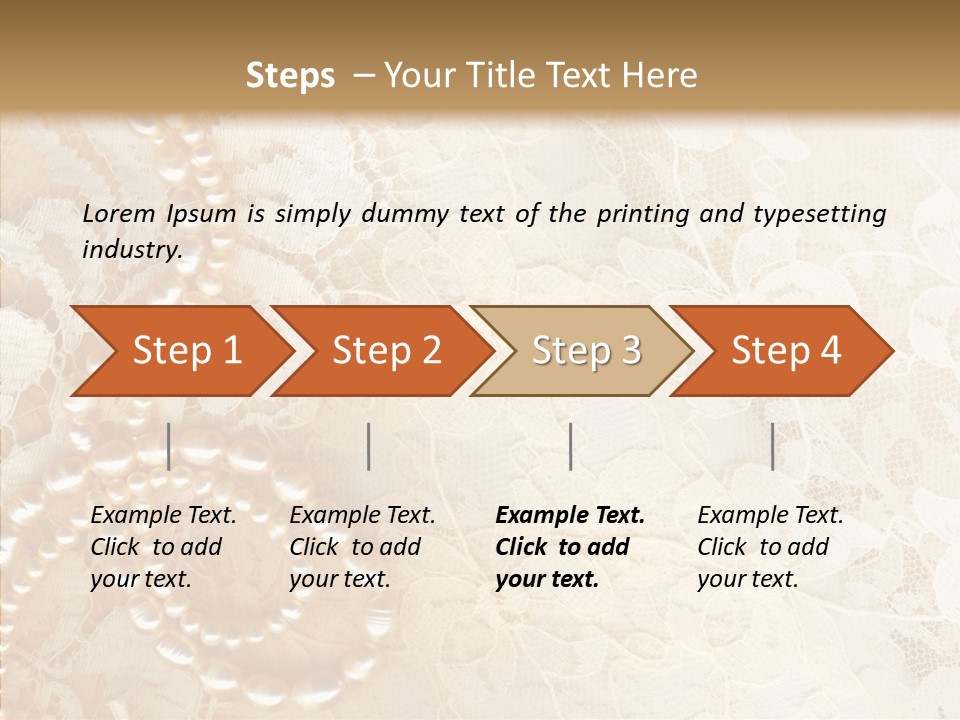 Wedding Bed Celebration PowerPoint Template