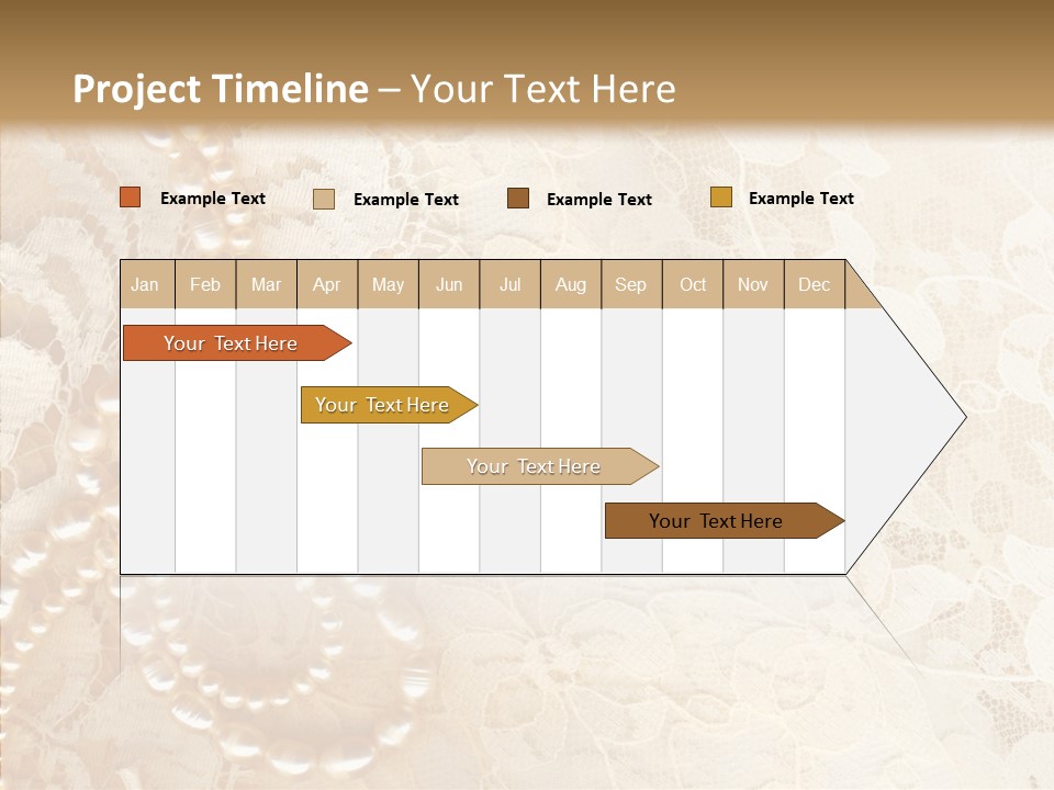 Wedding Bed Celebration PowerPoint Template