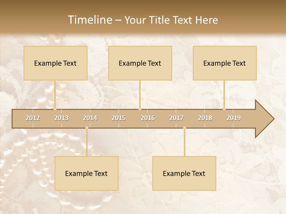 Wedding Bed Celebration PowerPoint Template