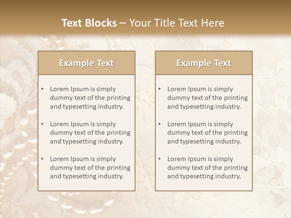 Wedding Bed Celebration PowerPoint Template