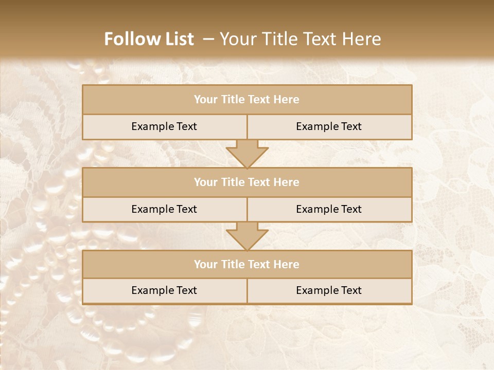 Wedding Bed Celebration PowerPoint Template