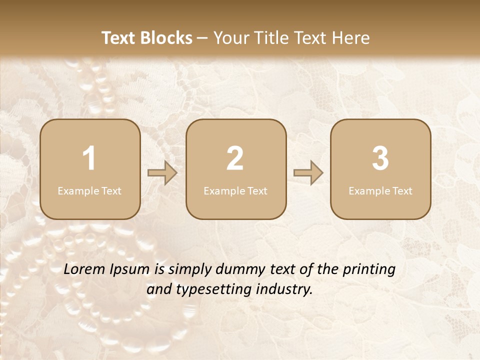 Wedding Bed Celebration PowerPoint Template